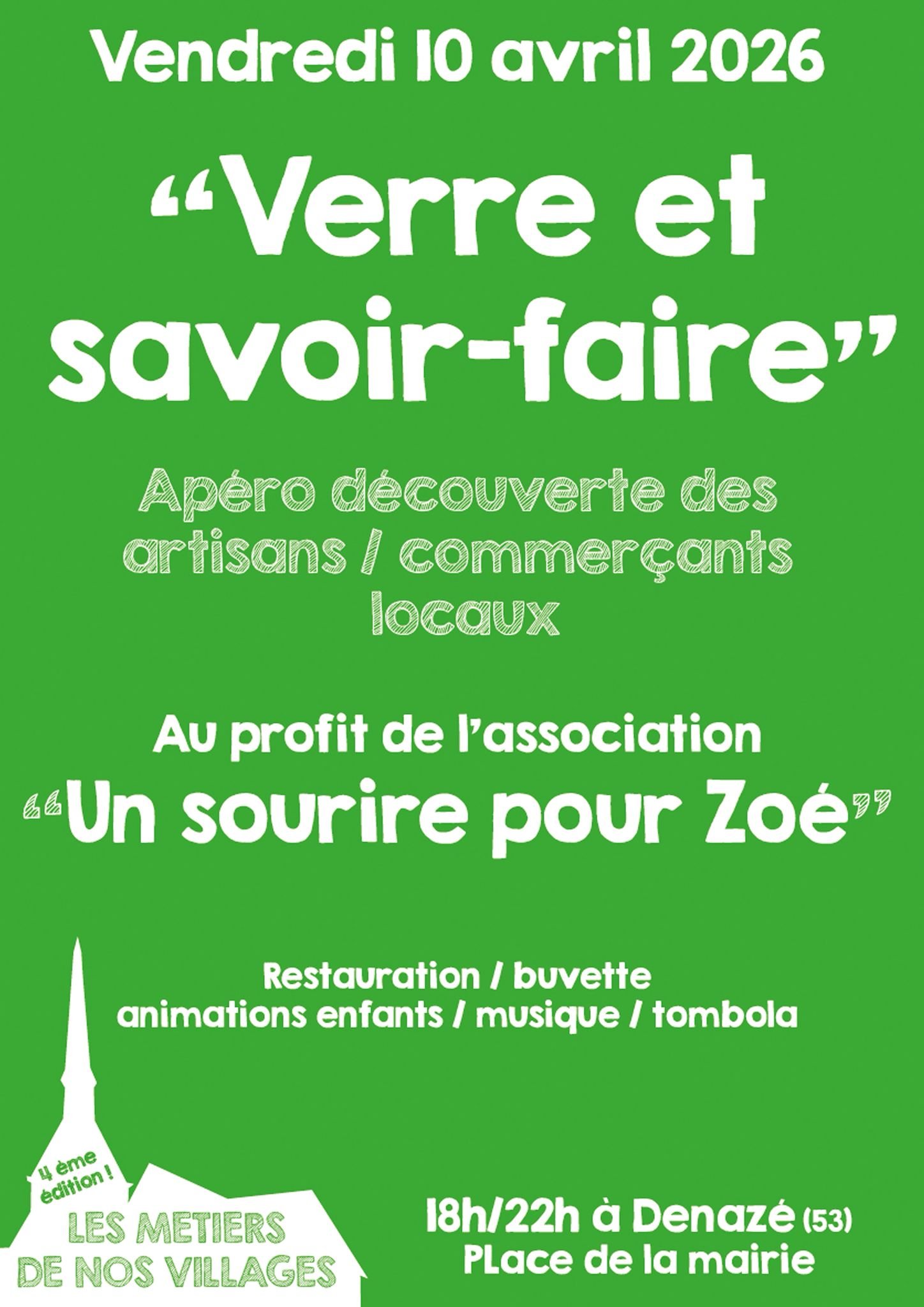 Soirée Verre et savoir-Faire denazé 2026